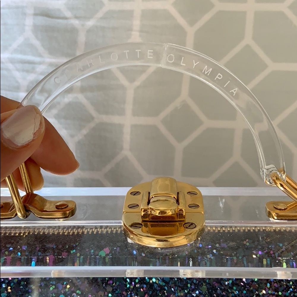 Charlotte Olympia Acrylic Clutch - Picture 4 of 8